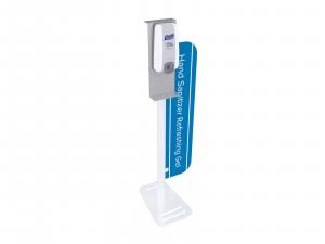 RECI-906 Hand Sanitizer Stand w/ Graphic