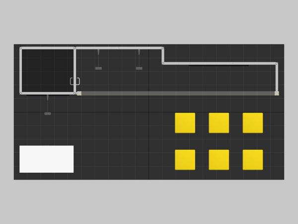 RE-2149 Gravitee Modular Inline Exhibit -- Plan View